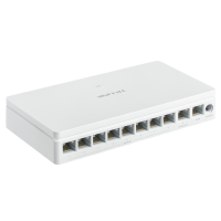 TP-LINK TL-R4010GP-AC 千兆PoE·AC光电一体化千兆路由器 塑壳小尺寸设计 10个千兆网口 可与易展系列企业无线路由、AP、家用路由便捷组网