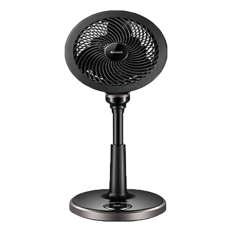 艾美特(AIRMATE)电风扇空气循环扇遥控家用有线轻音低噪落地扇立式涡轮摇头电扇黑白天鹅32档风扇CA23-RD2黑色