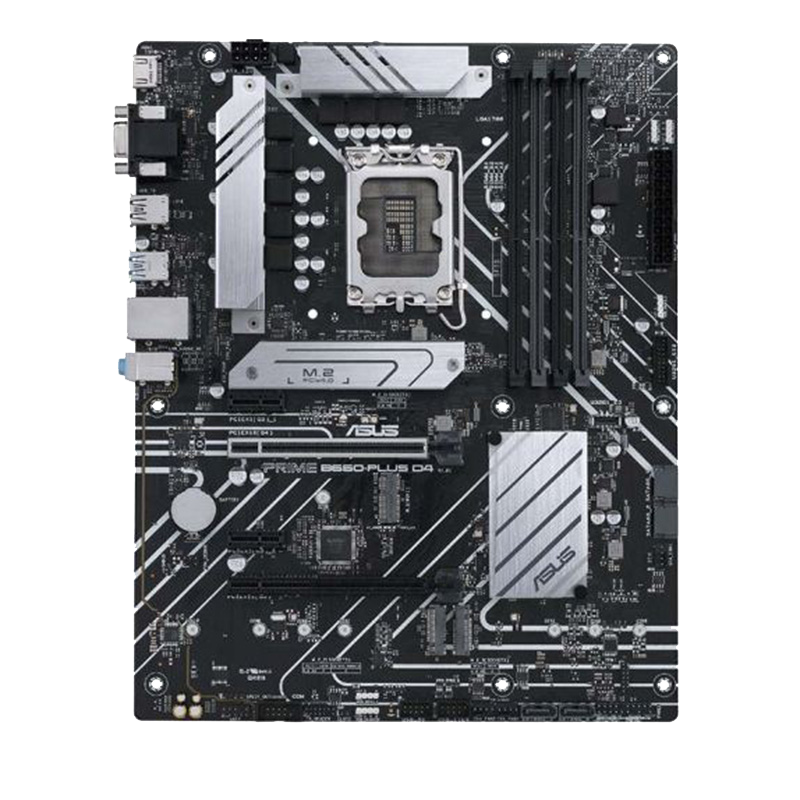 华硕(ASUS)PRIME B660-PLUS D4主板 支持 CPU 12700/12400F(Intel B660/LGA 1700)