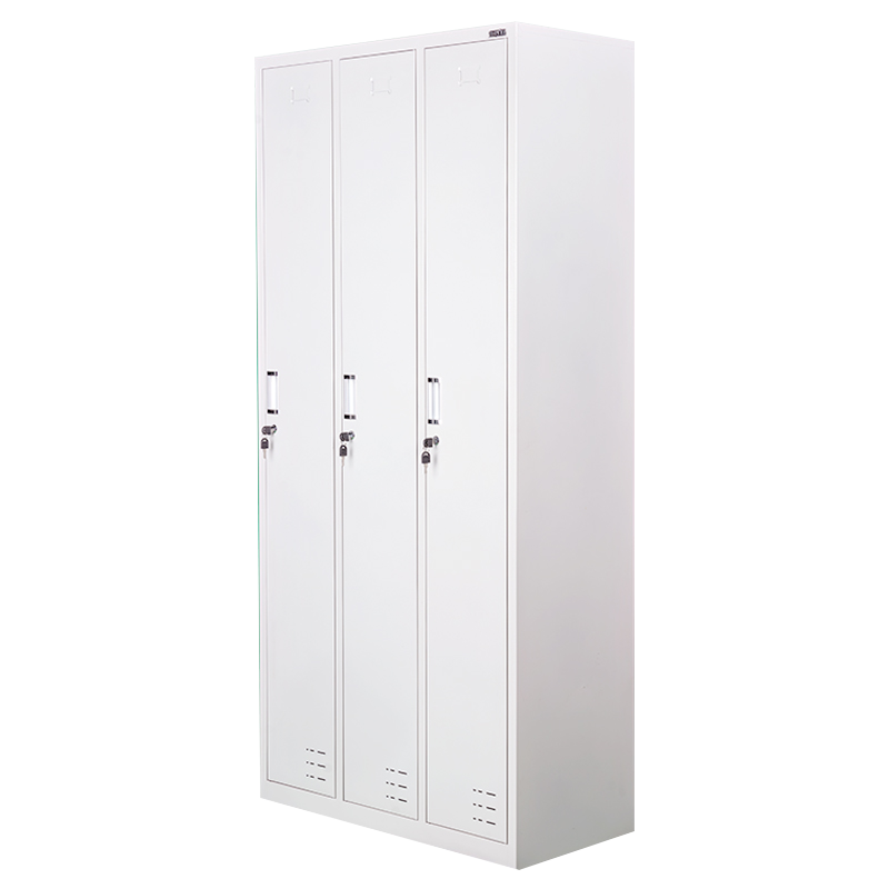 宏绮家具(HQ)三门更衣柜 更衣柜 备品柜 850*420*1850 个