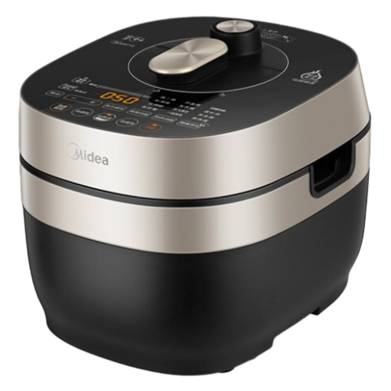 美的(Midea)双胆电压力锅MY-YL50P701 WIFI智控 70档变压 IH恒匀火加热5L家用精钢厚釜预约高压锅