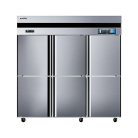 澳柯玛VCF-1390AW六门双温厨房冰箱 厨房商用保鲜操作台