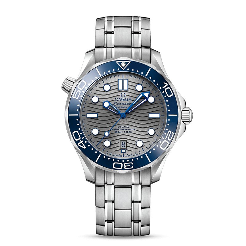 欧米茄(OMEGA)男表海马系列300米防水自动机械至臻同轴天文认证腕表男士手表 210.30.42.20.06.001