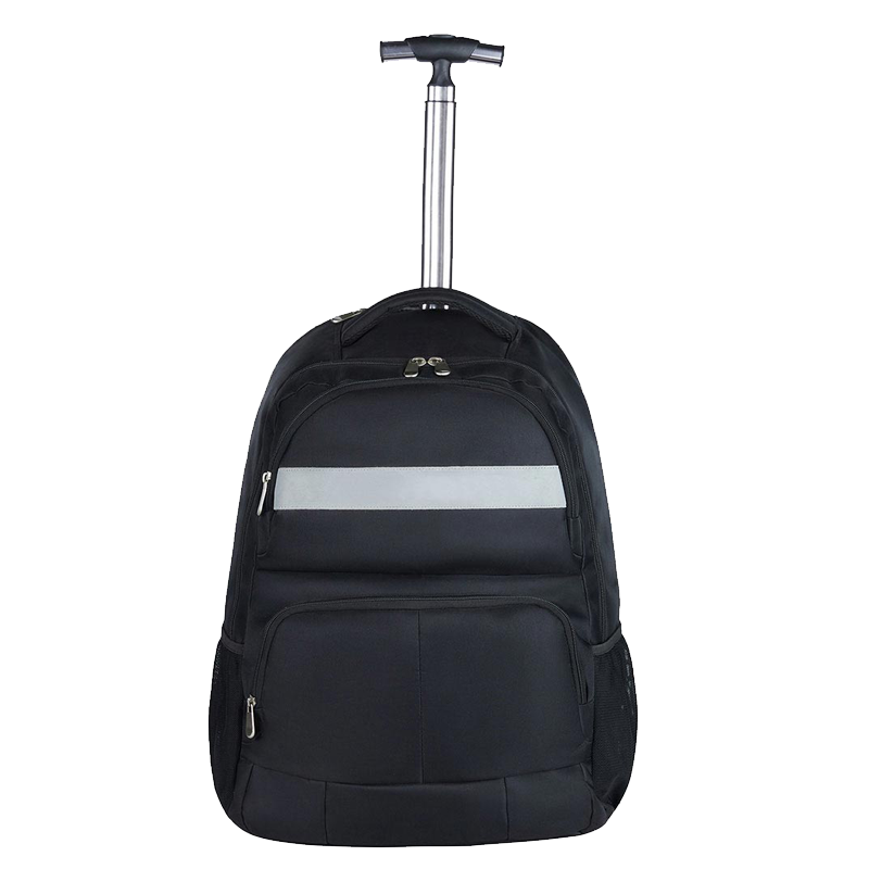 安居先森定制DG8800商务牛津布拉杆双肩包行李箱黑色20英寸(个)