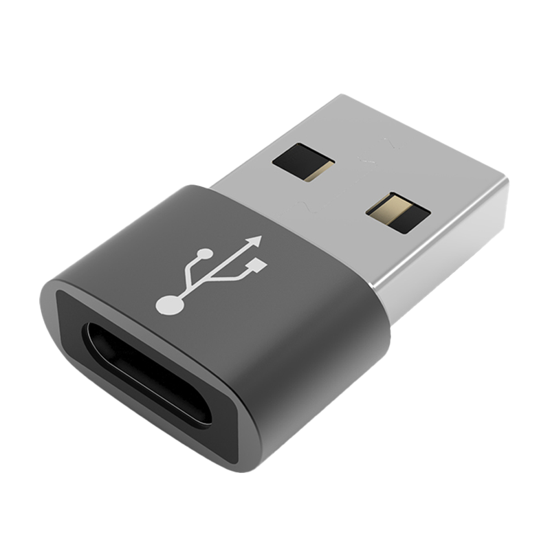 USB3.0公转Type-C母转换器数据线USB-C转接头笔记本车充适用