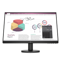 惠普(HP)P24V G4 23.8英寸商用显示器 三边窄边框 防眩光|低蓝光 支持HDMI VGA接口 IPS高清屏