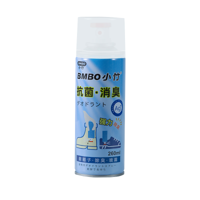 小竹鞋袜除臭剂去除脚臭味喷雾防鞋袜汗脚异味净化除味大瓶装260ml 1瓶