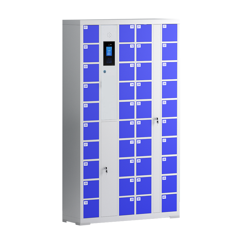 尔迈 智能手机柜电子存包柜手机柜存放柜手机充电柜寄存柜智能储物柜40门人脸识别充电款