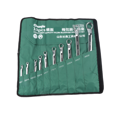 长鹿 镜面梅花扳手组套 10PCS