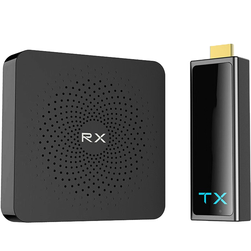 千天 HDMI无线信号传输器 投屏器 高清1080P影音视频无线同屏器无压缩 一发一收30米 QT-TPQ002