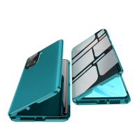 魔画(MOHUA)荣耀60手机壳60pro新款双面全包素皮玻璃防摔honor60超薄保护壳磁吸一体保护套网红女高级男款