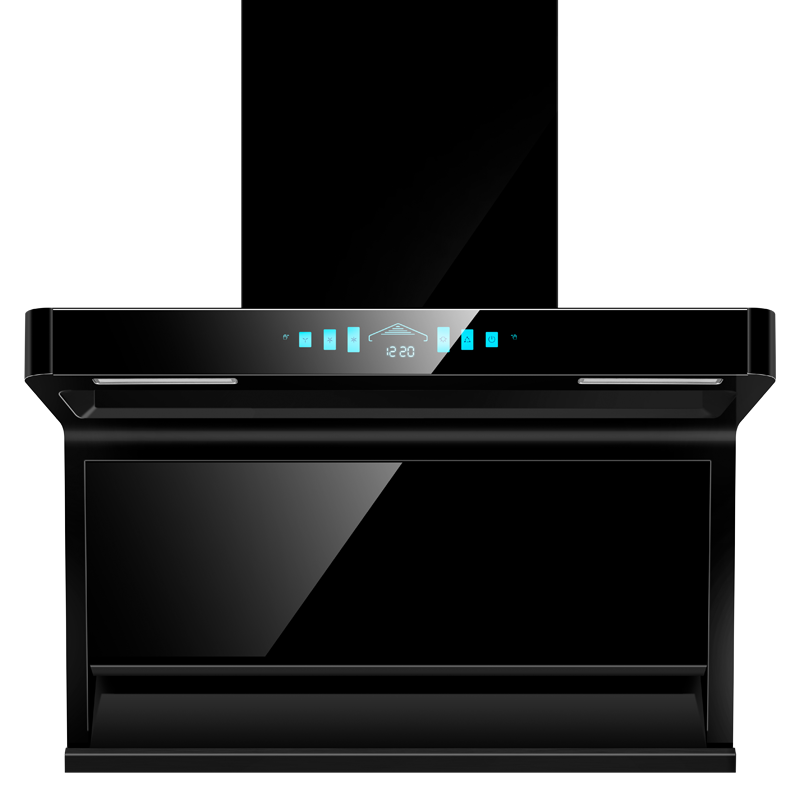 新飞(FRESTEC)顶侧双吸32立方米大吸力油烟机侧吸式单烟机 7字机挥手抽油烟机易清洁家用厨房吸烟机尊风