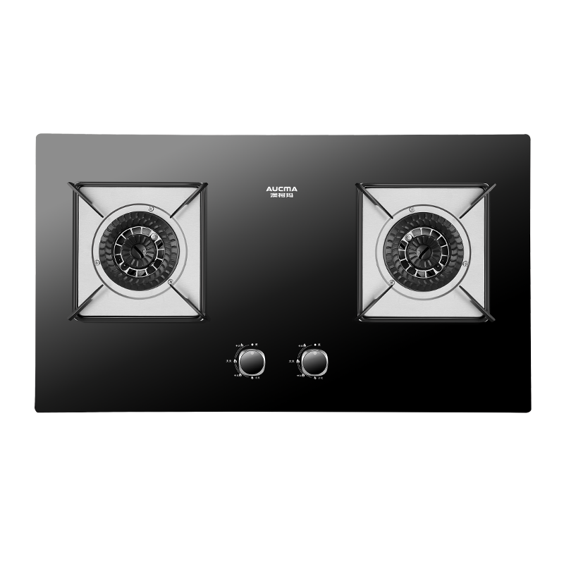 澳柯玛(AUCMA) 燃气灶家用款4.5kW天然气灶台嵌两用厨房大火力2021新款一级能效旋火猛火灶JZT-3D109B