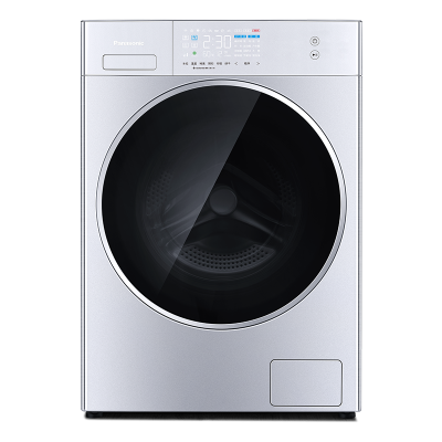 松下(Panasonic)滚筒洗衣机 10kg洗烘一体 泡沫净 光动银双重除菌 双极除螨 XQG100-LD256