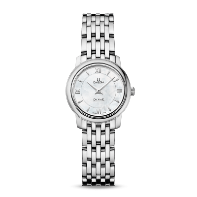 欧米茄(OMEGA)瑞士手表 碟飞典雅系列424.10.24.60.05.001蝶飞石英时尚女士钢带腕表
