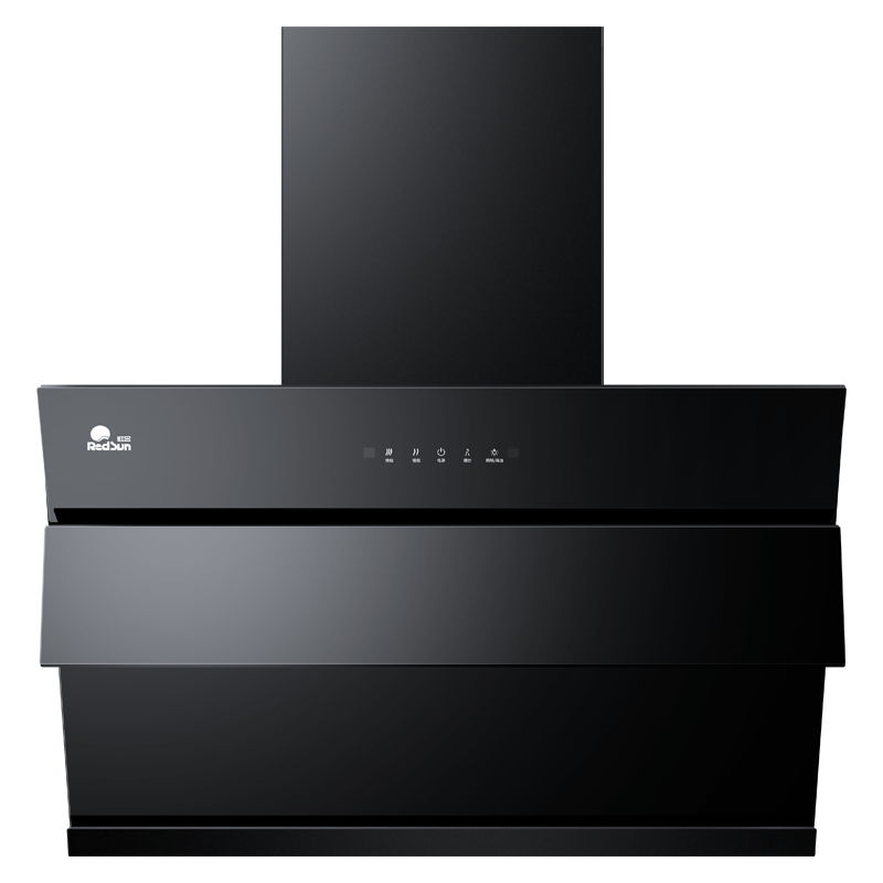 红日(RedSun)侧吸式油烟机抽烟机21立方大吸力体感控制烟机宽域拢烟自动清洗JED19H