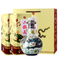 北京牛栏山二锅头 珍品三十(30)青龙 清香型白酒 46度 500ml*2瓶 双支装
