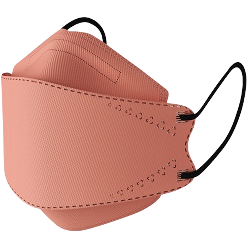 KN95莫兰迪色3d立体口罩男潮款女四层4d纯色2022新款时尚版高颜值