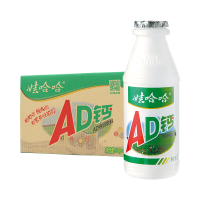 娃哈哈ad钙奶儿童奶哇哈哈风味甜酸奶220g*20瓶乳酸饮品整箱装