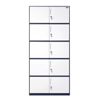 宏绮家具 五节柜 900*400*2050 个