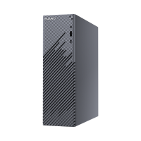 华为HUAWEI MateStation S 小机箱台式电脑主机 i7-10700 8GB*2 256G+1T 集显 星空灰 双通道内存 指纹键盘 有线鼠标 WIN11