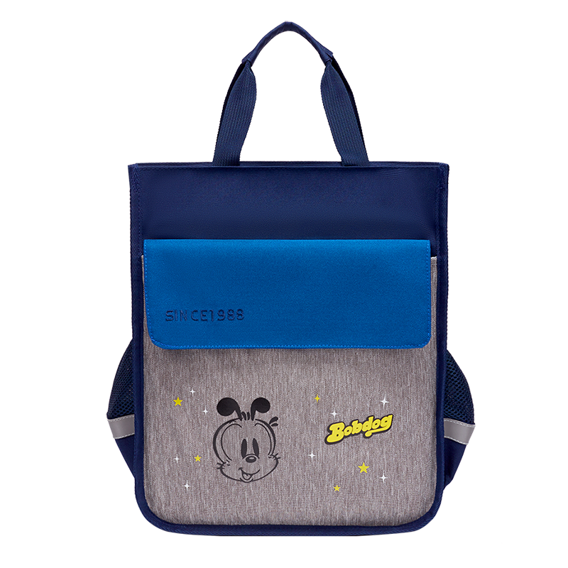 巴布豆补习袋美术袋补课包小学生手提袋拎书男女儿童补习书包初中