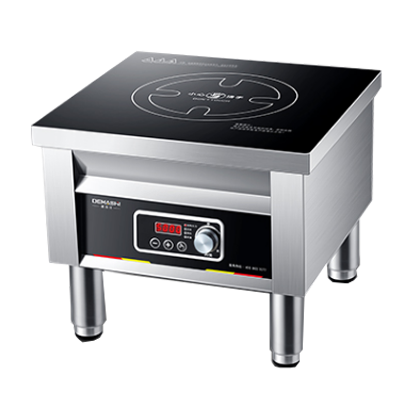 德玛仕 8000W大功率商用电磁炉卤煮卤肉平面商业电磁灶矮汤炉 立式可调支脚高度 MC-TPL08A-01(380V)