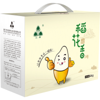 三盾 有机大米五常稻花箱2号 东北大米 4kg盒装