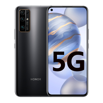 [二手95成新]荣耀30 幻夜黑 8GB+256GB全网通安卓手机 6.57英寸屏 麒麟985双卡拍照娱乐备用5G手机