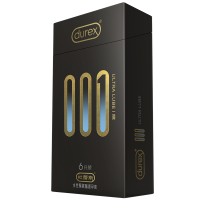 杜蕾斯(Durex) 避孕套 001倍润-6只*2盒 共12只 超薄款 安全套 男用成人情趣计生用品