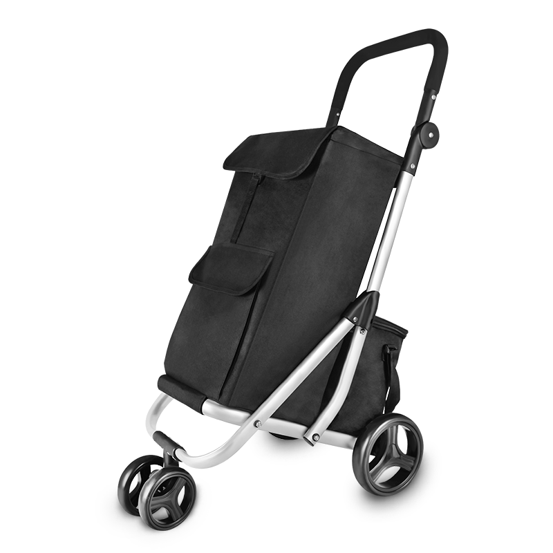 新越昌晖 买菜车手拉车折叠购物车小推车家用拉杆车便携手推车小拖车户外郊游钓鱼装备行李车拉货车 F51019