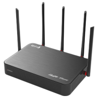 锐捷(Ruijie)千兆WIFI6企业无线路由器 RG-EG105GW-E 双频1800M 多WAN口 AC控制