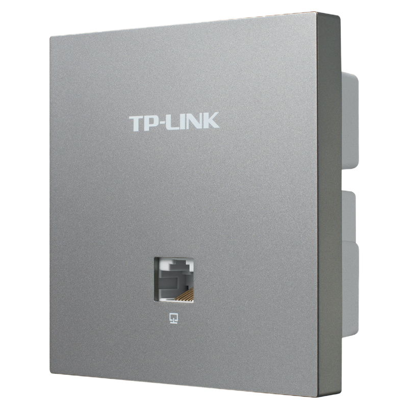 普联(TP-LINK)TL-XAP3002GI-PoE 薄款深空银(方)AX3000M双频千兆WiFi6无线面板AP 86型墙壁式商用别墅企业级家用大户型全屋wifi覆盖接入组网