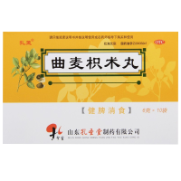 孔孟 曲麦枳术丸 6g*10袋/盒 健脾消食 用于脾虚停滞,脘腹痞满,倒饱嘈杂,不思饮食。