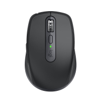 罗技 Logitech MX Anywhere 3无线蓝牙双模鼠标-石墨黑 优联双模跨计算机控制 多系统适配