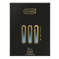 杜蕾斯(Durex) 避孕套 001倍润-3只+AiR空气快感16只 共19只 超薄款 安全套 男用成人情趣计生用品