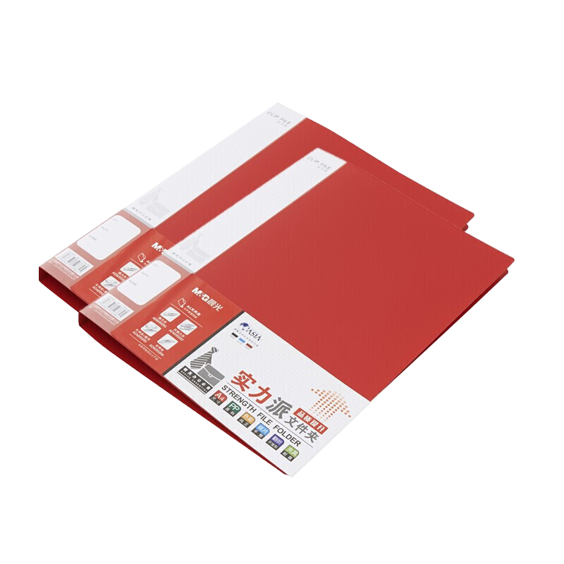 晨光(M&G) ADM95091 A4实力派 单强力文件夹 红 5个/组