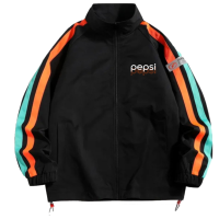 百事(Pepsi)男女同款外套时尚潮流百搭夹克BSJ-2301