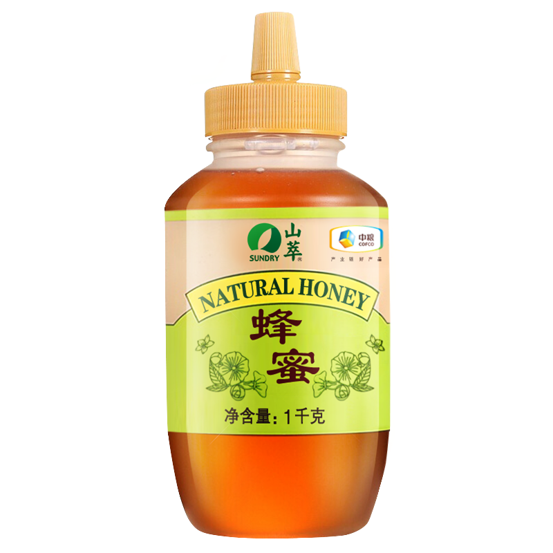 中粮山萃蜂蜜多花蜜1000g(瓶装)