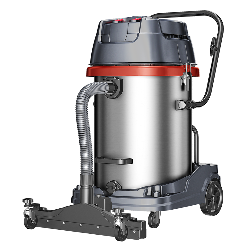 杰诺吸尘器601-80L大功率3500W干湿两用大吸力大型商用工业桶式吸尘器酒店宾馆洗车场工厂车间