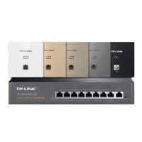 TP-LINK全屋WIFI覆盖方案三室二厅1200M双频千兆无线面板AP套装 5个千兆面板AP1202GI薄款(方)米兰金+9口千兆一体化路由器智能家居大户型复式别墅家庭用办公组网