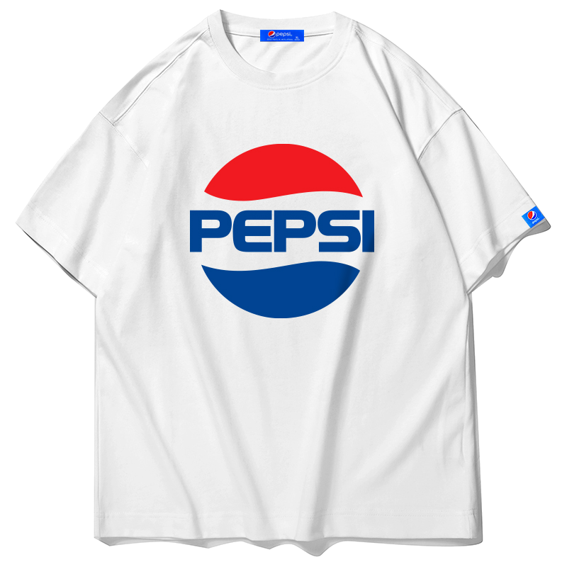 Pepsi/百事 男女同款休闲时尚潮流宽松短款T恤BST-2125