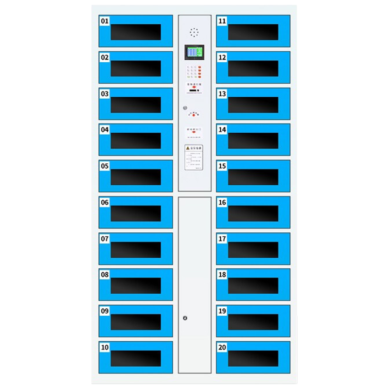 永格平板存放柜手机iPad寄存柜电子智能储物柜密码指纹刷卡人脸识别柜20门条码