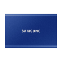 三星(SAMSUNG) T7极光蓝 1T Type-c USB 3.2 移动固态硬盘(PSSD)MU-PC1T0H/WW