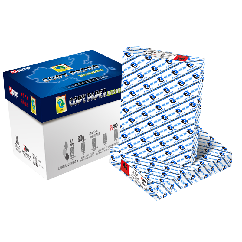 金光(APP)惠而美 [A4纸80g500张10包/箱]中性去静电复印