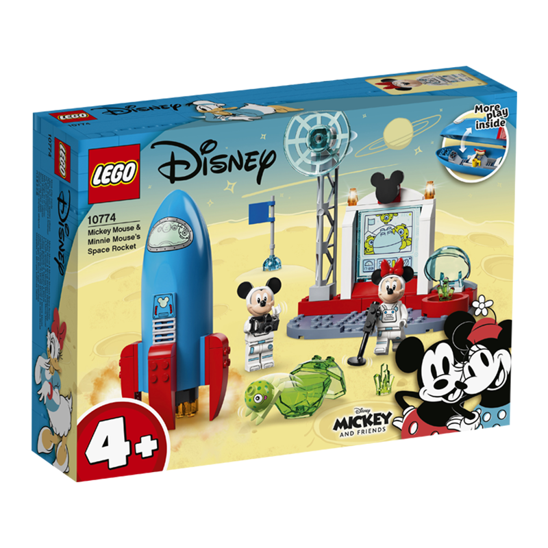 LEGO乐高 迪士尼系列10774米奇和米妮的太空火箭拼搭玩具拼插积木