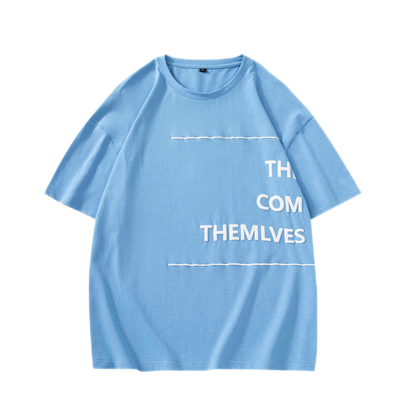 Claw money短袖男纯棉休闲简约款半袖港风夏季宽松潮流加大码体恤