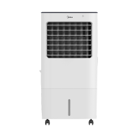 美的(Midea)家用柜式空调扇 制冷风扇智能遥控定时水冷空调扇办公节能负离子加湿单冷风扇 10升大水箱AAE12PB