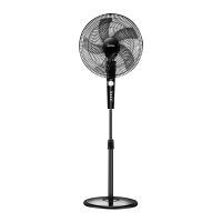 美的(Midea)电风扇落地扇 五叶柔风 广角送风 3档可控 2H定时机械式 FS40-13C