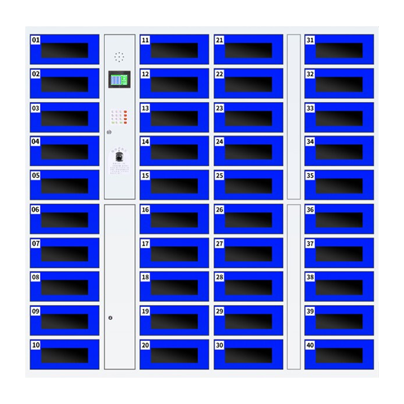 永格平板存放柜手机iPad寄存柜电子智能储物柜密码指纹刷卡人脸识别柜40门指纹